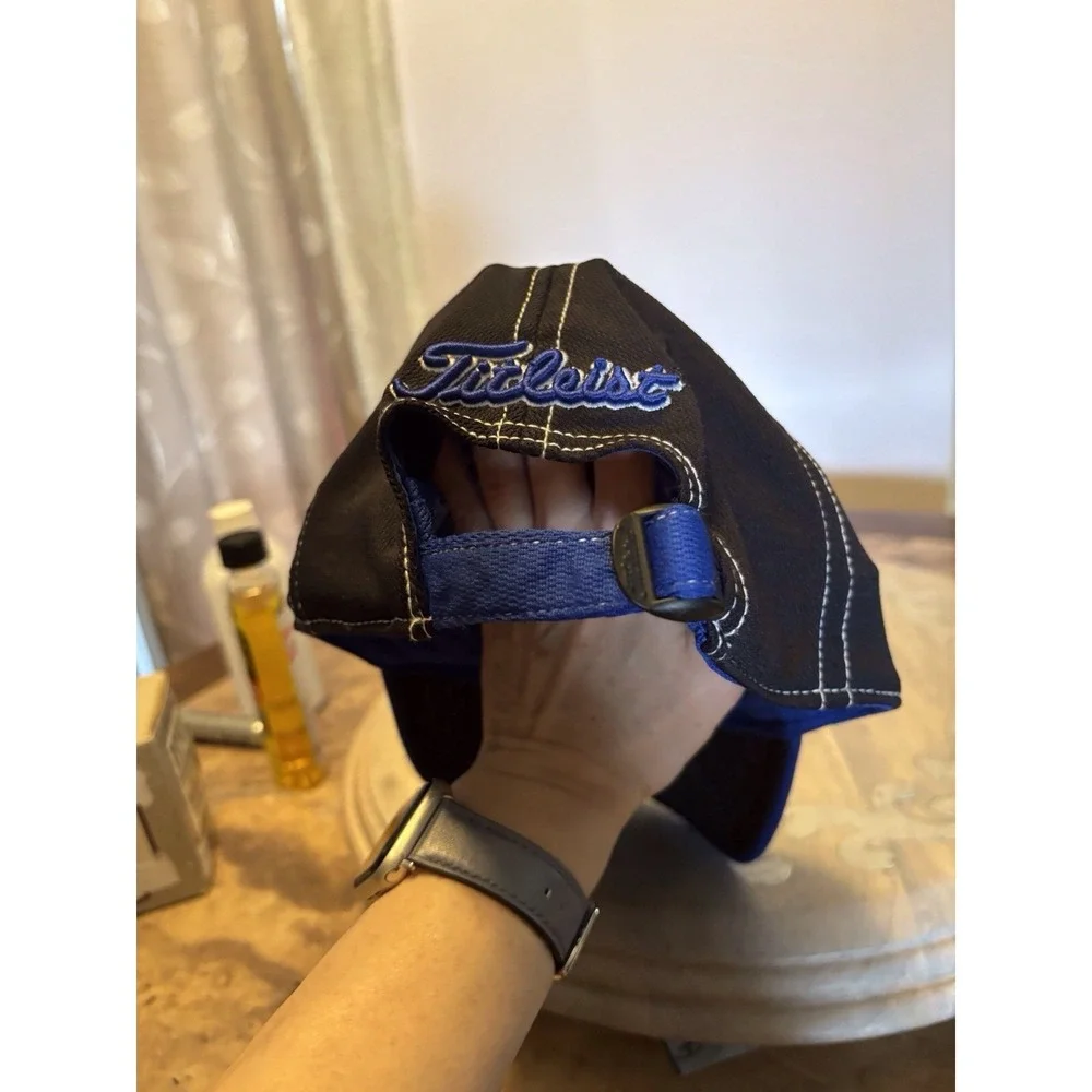 Titleist Baseball Hat Golf Blue Adjustable Adult‎